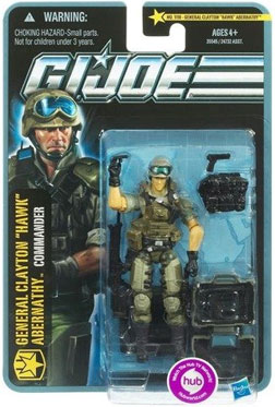 G.I. Joe Pursuit of Cobra 3 3/4 Inch Action Figure General Clayton Hawk Abernathy Commander