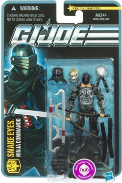 G.I. Joe Pursuit of Cobra 3 3/4 Inch Action Figure Snake Eyes Temple Guardian