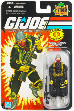 GI Joe 3 3/4" Python Patrol Cobra Officer Toy