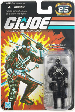 GI Joe 3 3/4" V4 Commando Snake Eyes Toy