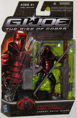 3 3/4 inch, GI Joe - The Rise of Cobra, Crimson Neo Viper action figure