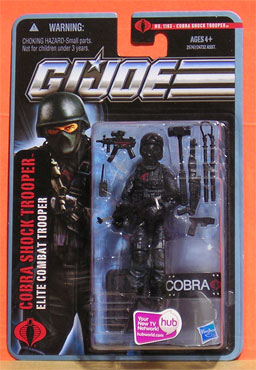 GI Joe: Pursuit of Cobra - Cobra Shock Trooper action figure
