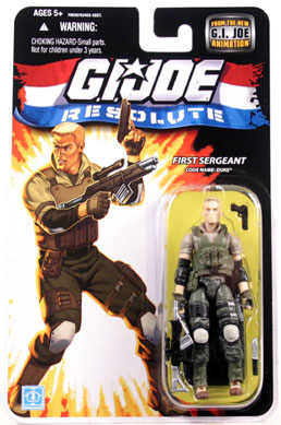 GI Joe 3 3/4" GI Joe Resolute 1SGT Duke Action Figure toy