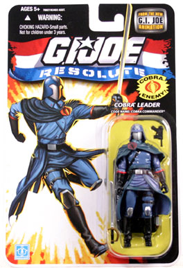 GI Joe 3 3/4" Resolute Cobra Commander Action Figure toy