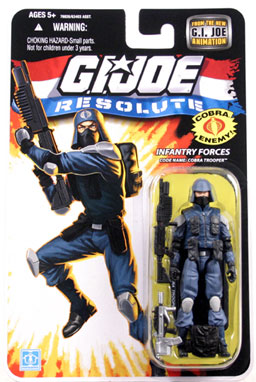 GI Joe 3 3/4" Resolute Cobra Trooper Action Figure toy